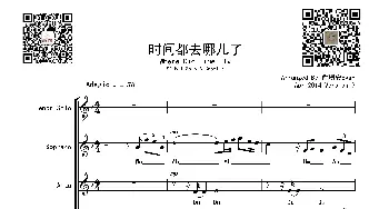 《时间都去哪了》阿卡贝拉_歌谱投稿_词曲:余璟安改编