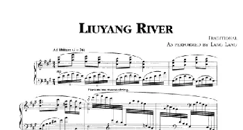 Liuyang River_歌谱投稿_词曲:TRADRRIONAL