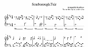 Scarborough Fair_歌谱投稿_词曲:Traditional Paul Frederic Simon / Art Garfunkel