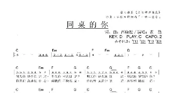 同桌的你_歌谱投稿_词曲:高晓松 高晓松