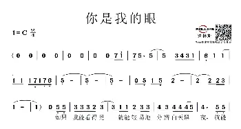 《你是我的眼》_歌谱投稿_词曲:萧煌奇 萧煌奇（作曲）陈飞牛（编曲）