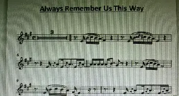 Always Remember Us This Way_歌谱投稿_词曲: