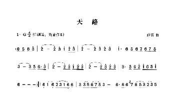 天路_歌谱投稿_词曲: 印青曲、张宏笛子