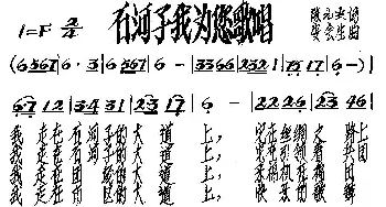 石河子我为您歌唱_歌谱投稿_词曲:陈兴元 安会生