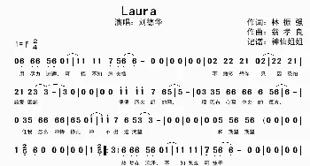 Laura_歌谱投稿_词曲:林振强 翁孝良