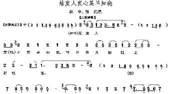 京剧谱 | 结发人衷心某早知晓《野猪林》林冲 张氏唱段 少春