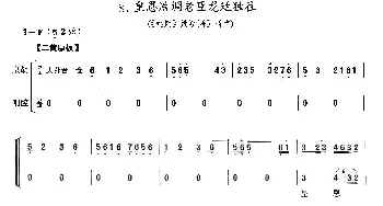 京剧谱 | 皇恩浩调老臣龙廷独往《铫期》铫期唱段 京胡考级谱