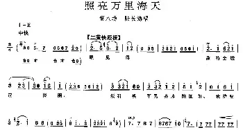 京剧谱 | 照亮万里海天《磐石湾》陆长海唱段