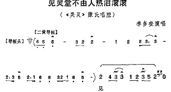 京剧谱 | 见灵堂不由人热泪滚滚《哭灵》康氏唱腔 李多奎