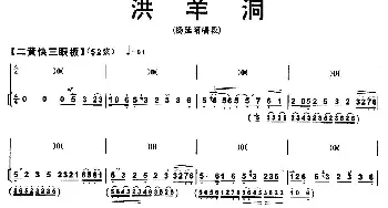 京剧谱 | 洪羊洞 杨延昭唱段 带伴奏谱