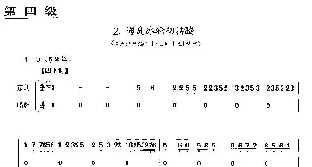 京剧谱 | 海岛冰轮初转腾《贵妃醉酒》杨玉环唱段 京胡考级谱