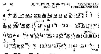 京剧谱 | 见玉佩悲情再难忍《梁祝》选段 琴谱 张火丁