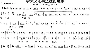 京剧谱 | 学天文习兵法犹如反掌《借东风》诸葛亮唱段 版本一