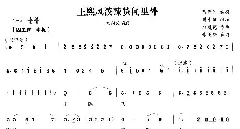 越剧谱 | 王熙凤泼辣货闻里外《王熙凤大闹宁国府》王熙凤唱段