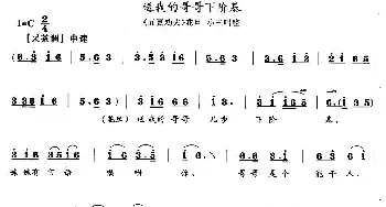 花鼓戏谱 | 送我的哥哥下阶基《五更劝夫》花旦 小丑唱腔