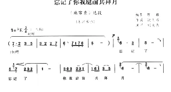 豫剧谱 | 忘记了你我庭前共拜月《珠帘秀》选段 刘晓燕  耿玉卿