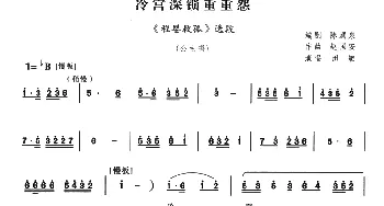 豫剧谱 | 冷宫深锁重重怨《程婴救孤》选段 田敏  赵国安