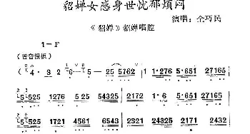 秦腔 貂婵女感身世忧郁烦闷《貂婵》貂婵唱腔