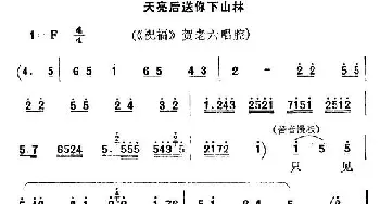 秦腔 天亮后送你下山林《祝福》贺老六唱腔 任哲中