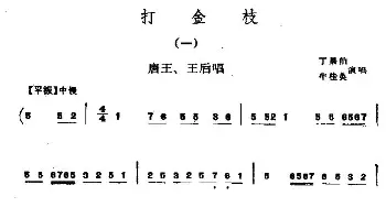 晋剧 打金枝 唐王 王后唱段 丁果仙 牛桂英