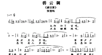 敦煌曲子戏 碧云调《磨豆腐》张妻唱段