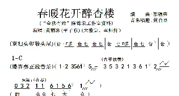 粤曲 春暖花开醉杏楼 黄丽冰  陈锦荣