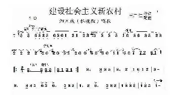 泗州戏 建设社会主义新农村 拉魂腔唱段  王广仁 王广仁