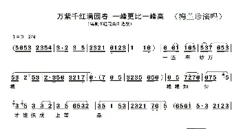 锡剧 万紫千红满园春《红花曲》选段 梅兰珍  无锡锡剧团