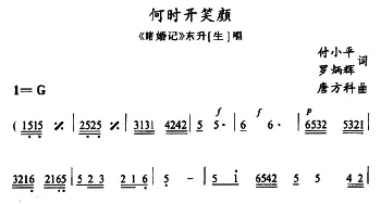 土家族实验剧 何时开笑颜《睹婚记》东升唱段  罗炳辉 付小平 唐方科