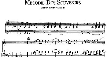 Melodie Des Souvenirs(钢琴谱)