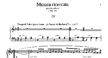 Musica Ricercata(钢琴谱) 乔治·李盖蒂(Gyorgy Ligeti)