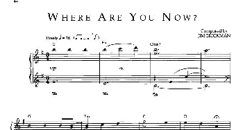 Where Are You Now?(钢琴谱) Jim Brickman (金布来克曼）