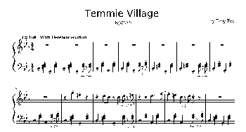 Temmie Village(钢琴谱)