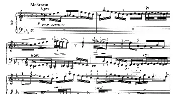二部创意曲 No.2(钢琴谱)巴赫 巴赫