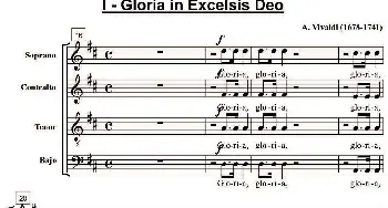 Gloria In Excelsis Deo(钢琴谱)