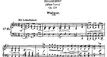 Albumblätter Op.124(钢琴谱) 罗伯特·舒曼