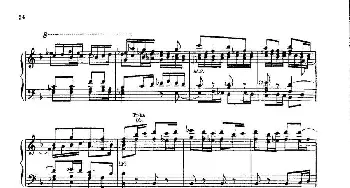 Brenburg Concerto No·2 in F Maj BWV·1047(钢琴谱) 约翰·塞巴斯蒂安·巴赫