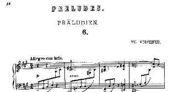 16 Preludes Op.9(钢琴谱) 狄奥多·柯希纳