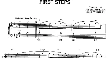 FIRST STEPS(钢琴谱) Jim Brickman (金布来克曼）