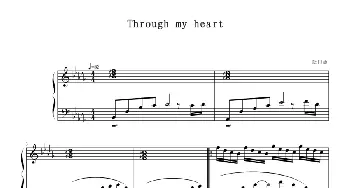 Through my heart(钢琴谱) 欧阳易