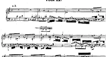 巴赫《平均律钢琴曲集·第二卷》之赋格曲(钢琴谱) 巴赫