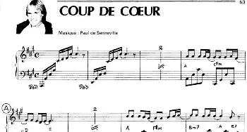 COUP DE COEUR(钢琴谱)