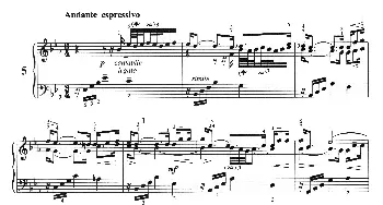 三部创意曲 No.5(钢琴谱)巴赫 巴赫