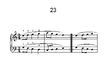 六.变奏练习23(钢琴谱)
