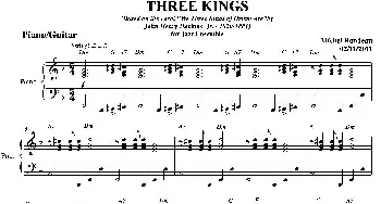THREE KINGS(钢琴谱)