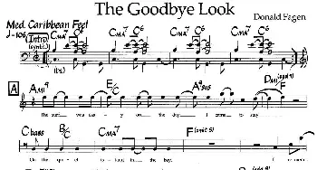The Goodbye Look(钢琴谱)