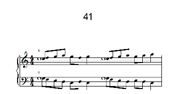 加强手指独立性的练习 41(钢琴谱)