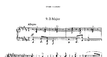 12 Silhouettes Op.8(钢琴谱) 安东宁·德沃夏克