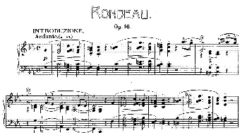 Rondo in E flat Major Op.16(钢琴谱) 肖邦-chopin