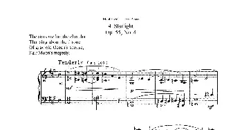 海景 Sea Pieces Op.55(钢琴谱) 爱德华·亚力山大·麦克道威尔